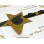 Star Achievement - With embossed graduation hat and coloured ribbon tassel.