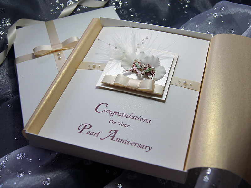 Kirika - Handmade Luxury Anniversary Card